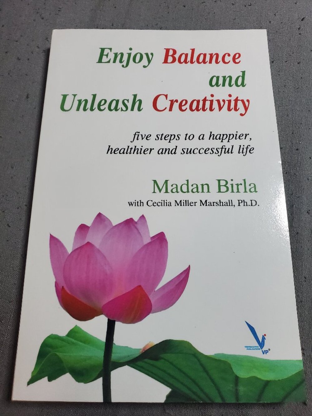 Madan Birla Enjoy Balance and Unleash Creativity (Paperback)
